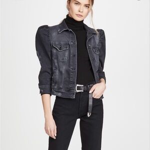 Retrofete Ada faded black Distressed Jean Jacket
